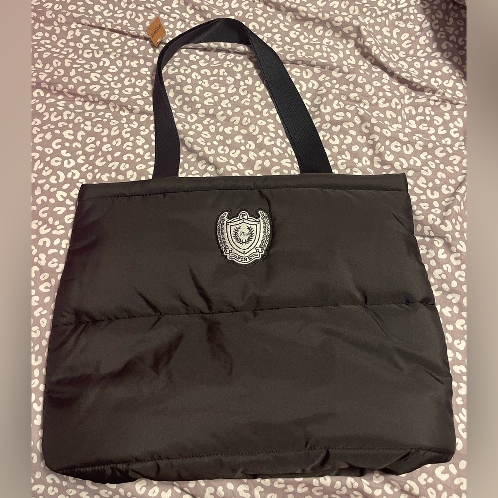 Pink Victoria’s Secret Quilted Tote
